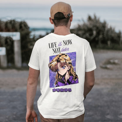 Dreams Never End Anime T-Shirt – Retro Manga Girl Tee | Aesthetic Vaporwave Streetwear | Unisex Fit
