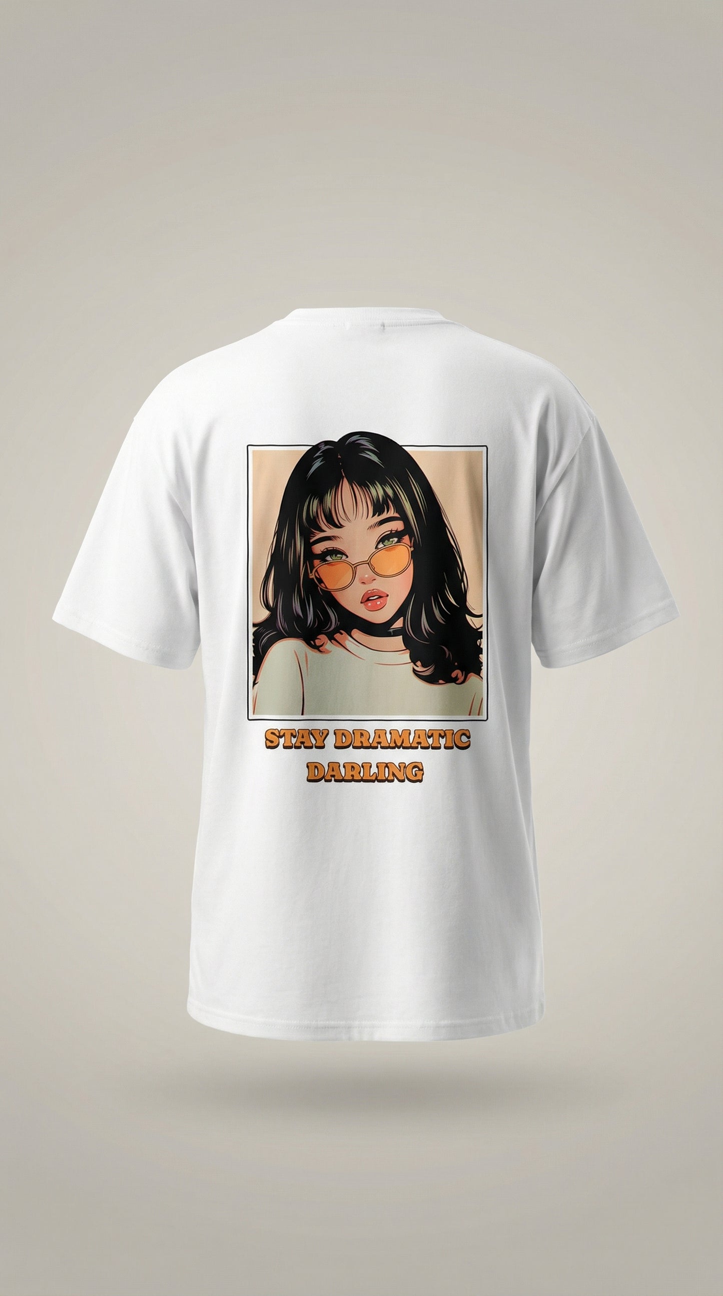 Stay Dramatic Darling Anime T-Shirt | Retro 90s Streetwear | Unisex Tee